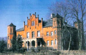 Elewacja frontowa pa�acu