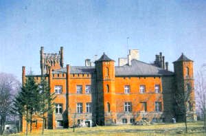 Elewacja po�udniowa pa�acu