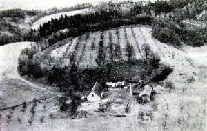 Widok na wa� i majdan grodziska