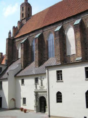 Elewacja po�udniowa ko�cio�a